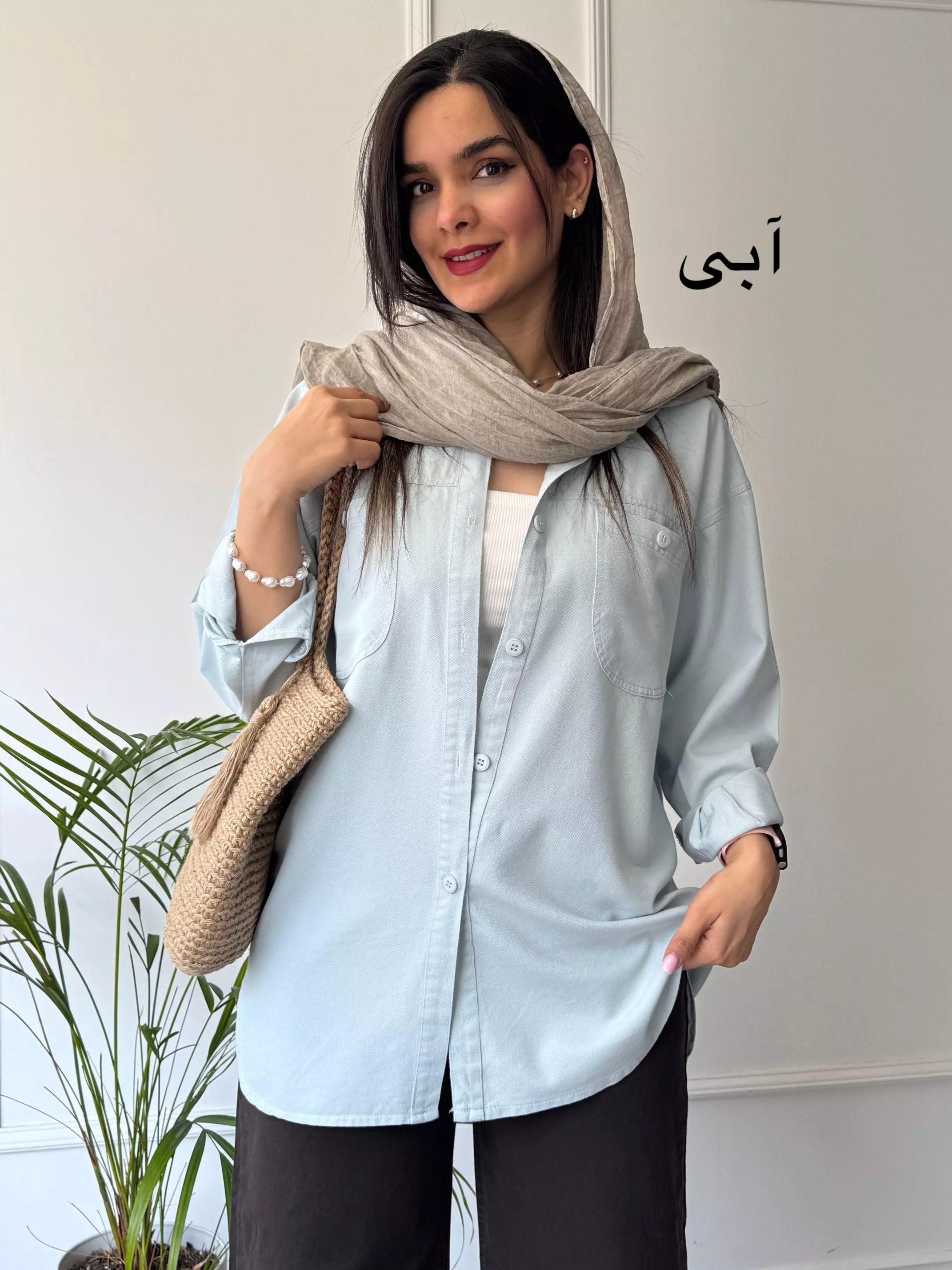 مانتو کتان فریال